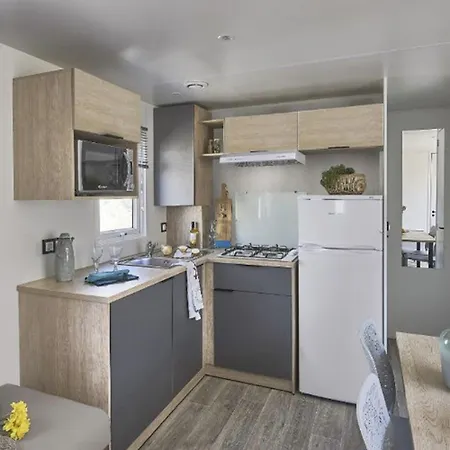 Mobil-home 3 Avec Terrasse à - Api-1-52-1293 * Saint-Julien-en-Born