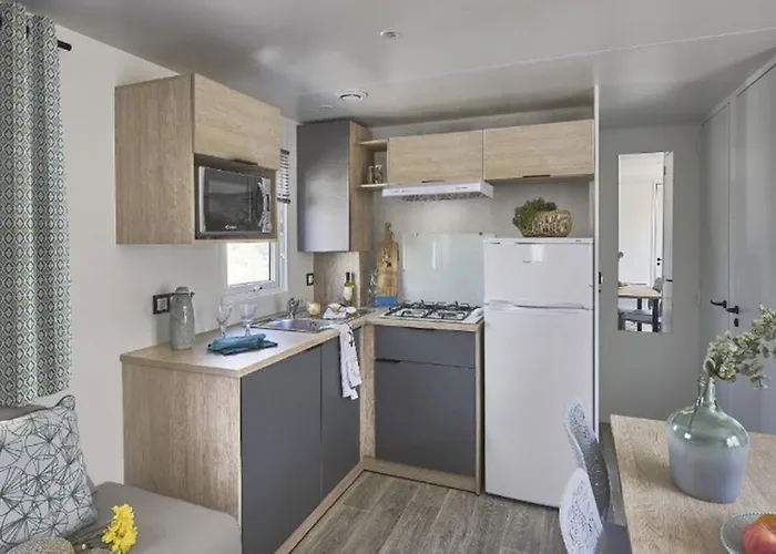 Mobil-home 3 Avec Terrasse A - Api-1-52-1293 * Saint-Julien-en-Born